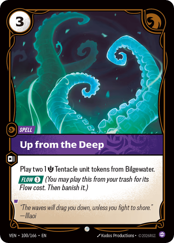 Up From The Deep - 100/166 - Common - Vendetta