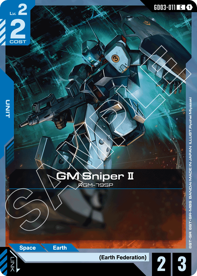 GM Sniper II - GD03-011 - Common - Steel Requiem