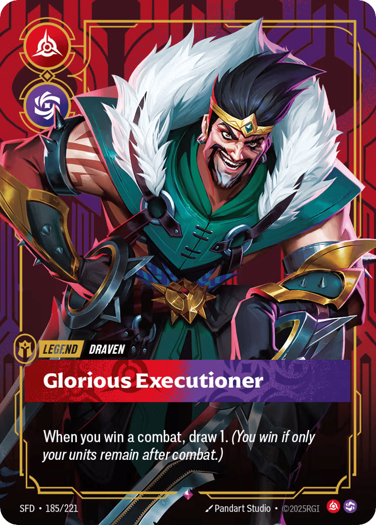 Glorious Executioner - 185/221 - Rare - Spiritforged