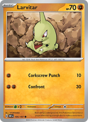 Larvitar - 105/197 - Obsidian Flames