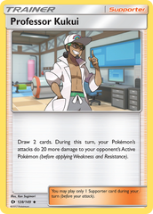 Professor Kukui - 128/149 - Sun & Moon