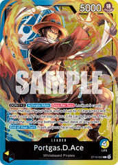 Portgas.D.Ace - ST13-002 - Leader - Ultra Deck: The Three Brothers