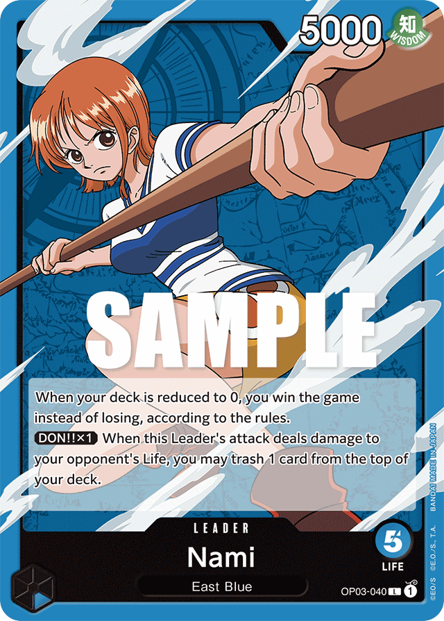 Nami - OP03-040 - Leader - Pillars of Strength