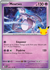 Mewtwo - 063/128 - 30th Celebration