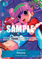 Perona - OP01-077 - Uncommon (Alternate Art) - Romance Dawn