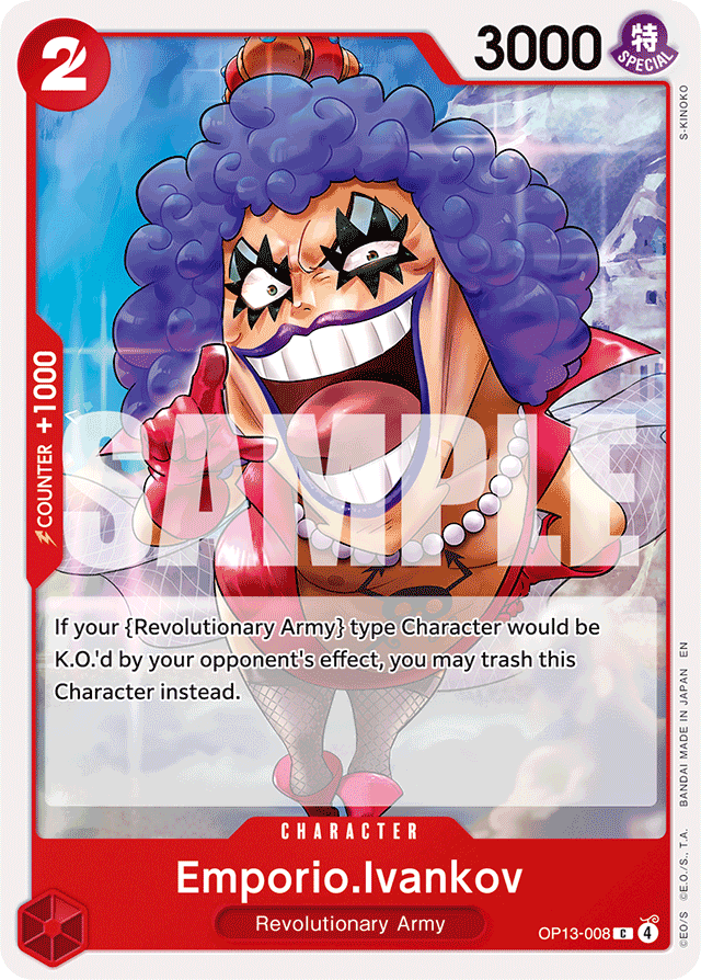 Emporio.Ivankov - OP13-008 - Common - Carrying On His Will