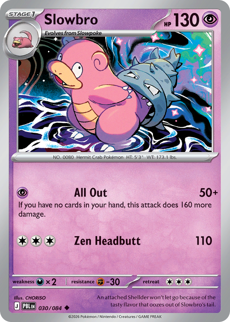 Slowbro - 30/84 - Pitch Black