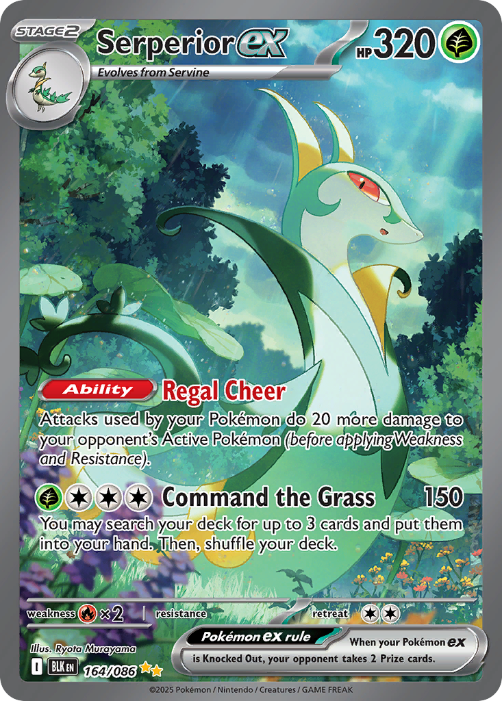 Serperior ex - 164/86 - Black Bolt