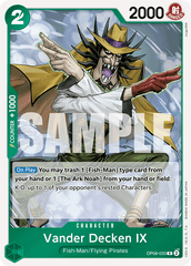 Vander Decken IX - OP06-033 - Rare - Wings of the Captain