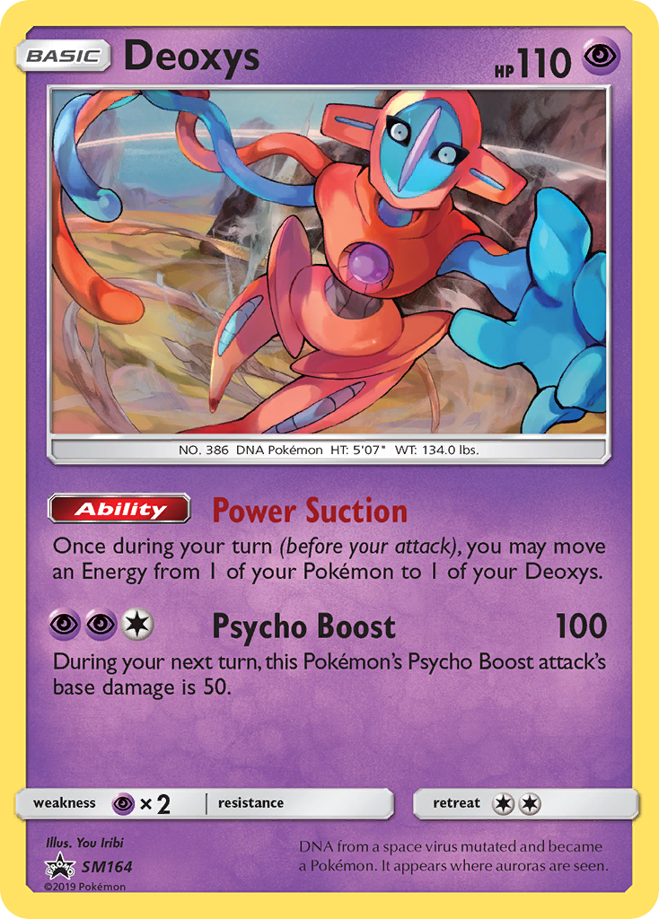 Deoxys - SM164 - SM Black Star Promos
