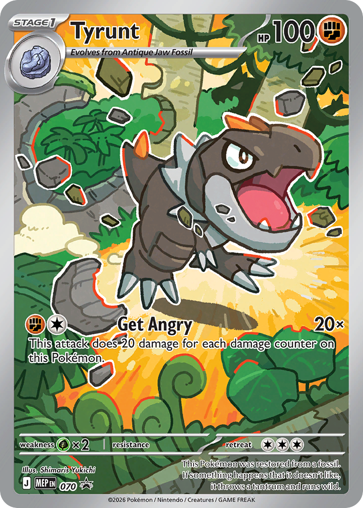 Tyrunt - 070 - Mega Evolution Black Star Promos