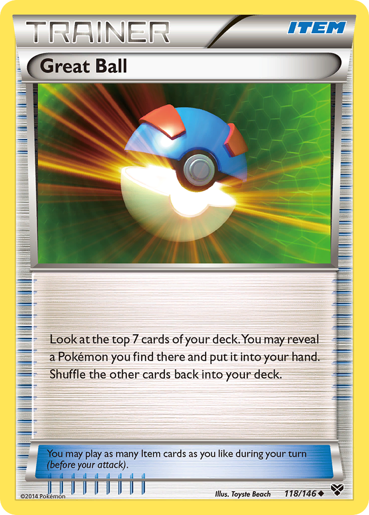 Great Ball - 118/146 - XY