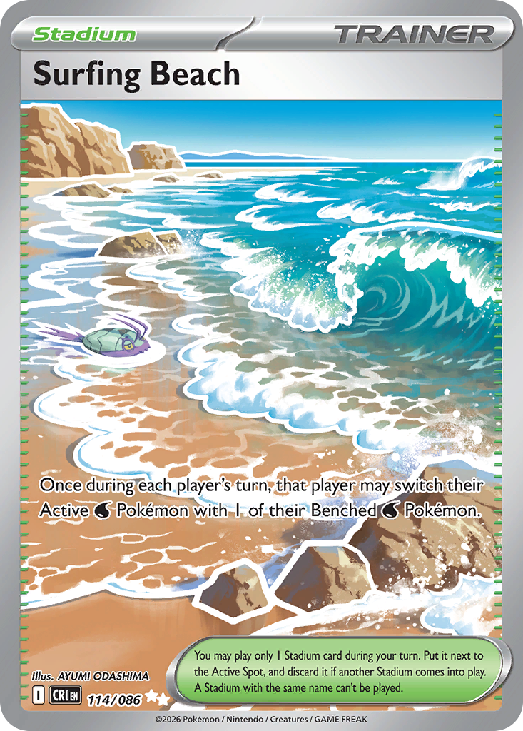 Surfing Beach - 114/86 - Chaos Rising