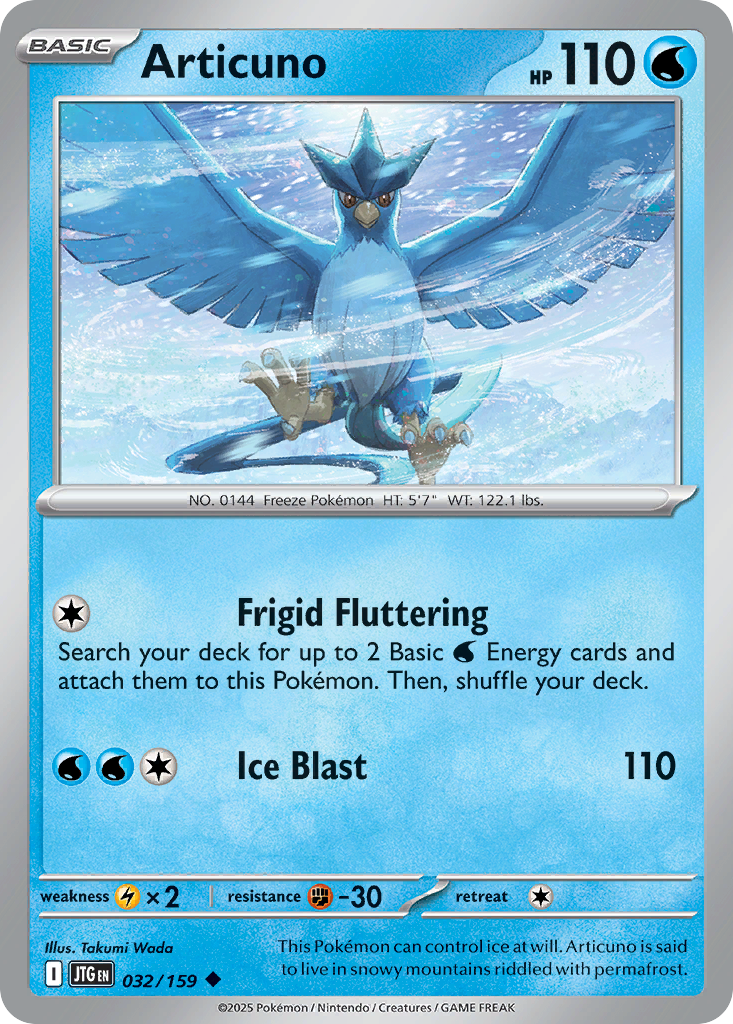 Articuno - 032/159 - Journey Together