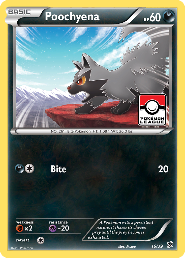 Poochyena - 16/39 - Kalos Starter Set