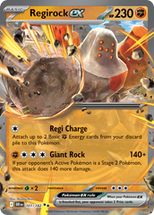 Regirock ex - 101/182 - Destined Rivals