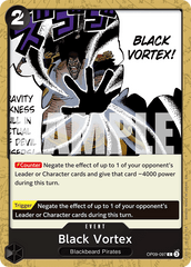 Black Vortex - OP09-097 - Common (Reprint) - Emperors In The New World