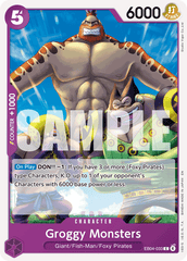 Groggy Monsters - EB04-033 - Common - Egghead Crisis