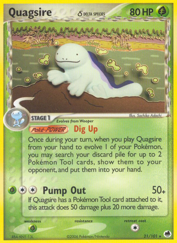Quagsire δ - 021/101 - Dragon Frontiers
