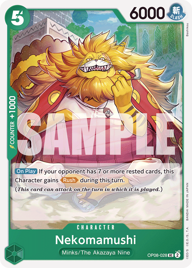 Nekomamushi - OP08-028 - Uncommon - Two Legends