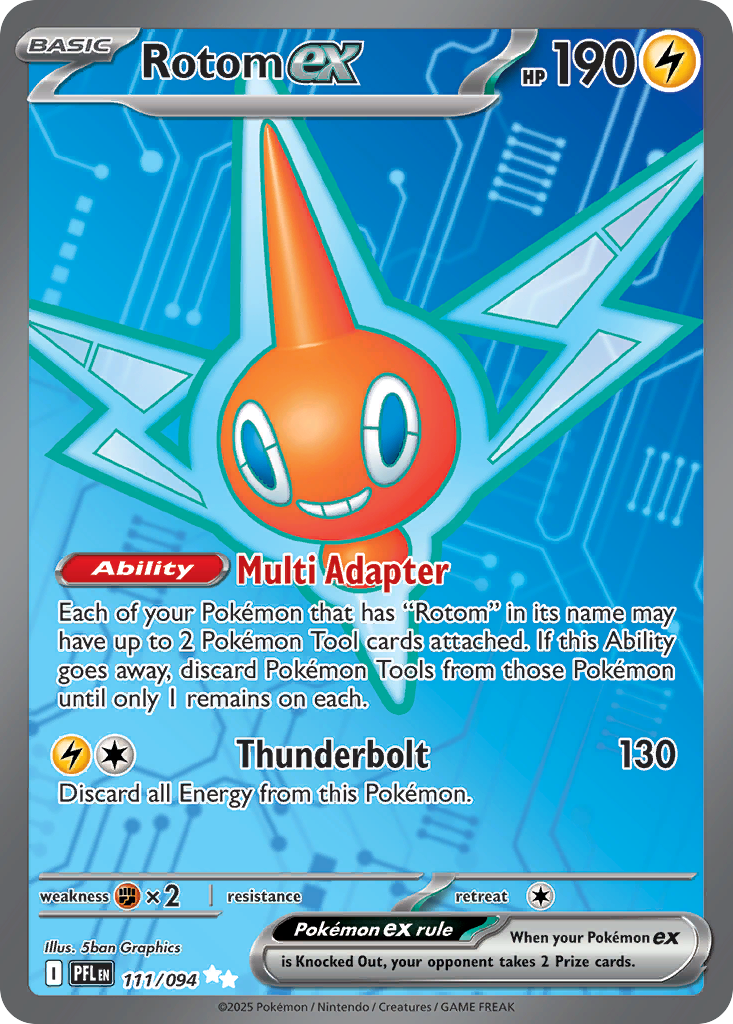 Rotom ex - 111/94 - Phantasmal Flames
