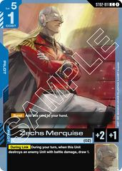 Zechs Merquise - ST02-011 - Common - Wings of Advance