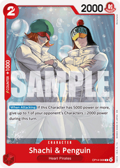 Shachi & Penguin - OP14-006 - Common - The Azure Sea's Seven