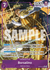 Borsalino - OP16-073 - Rare (Alternate Art) - The Time Of Battle