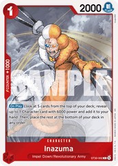 Inazuma - ST30-002 - Common - Luffy & Ace