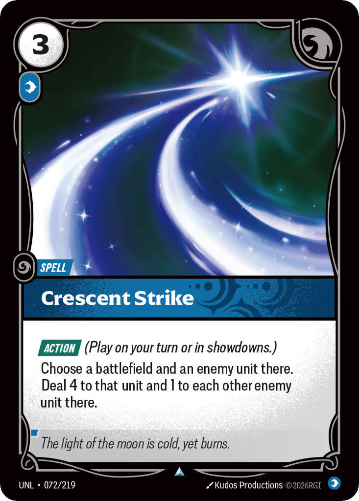 Crescent Strike - 072/219 - Uncommon - Unleashed