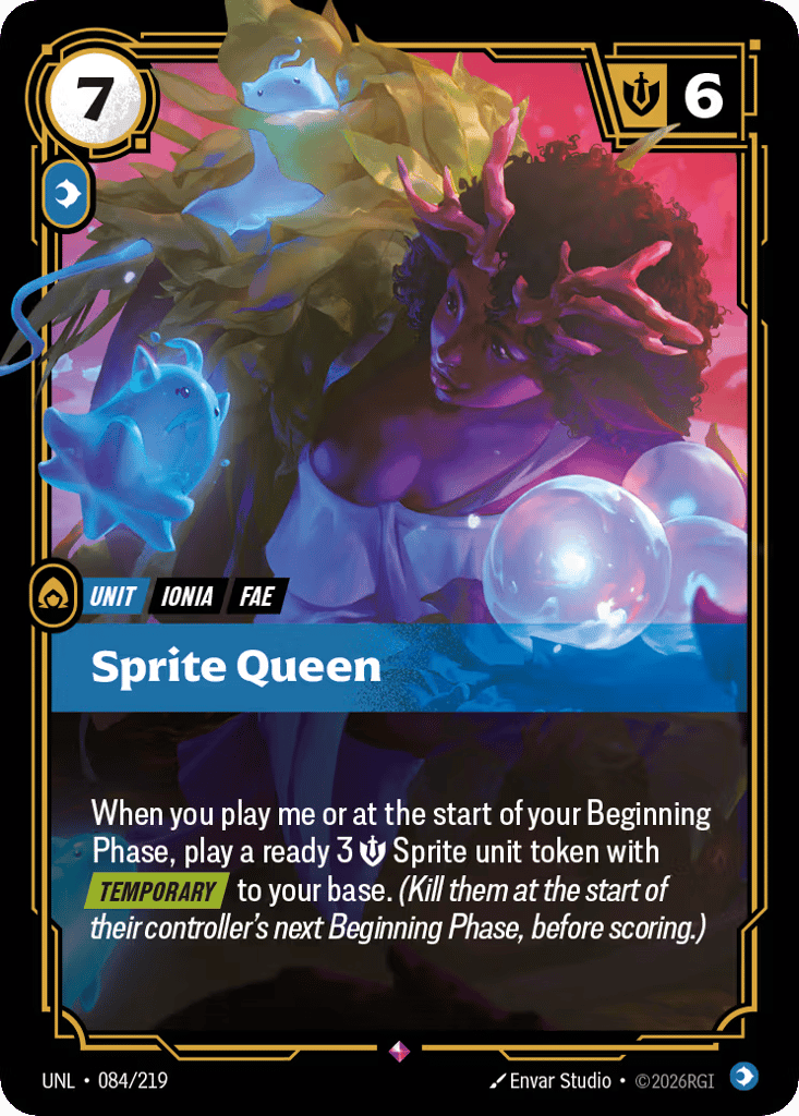 Sprite Queen - 084/219 - Rare - Unleashed