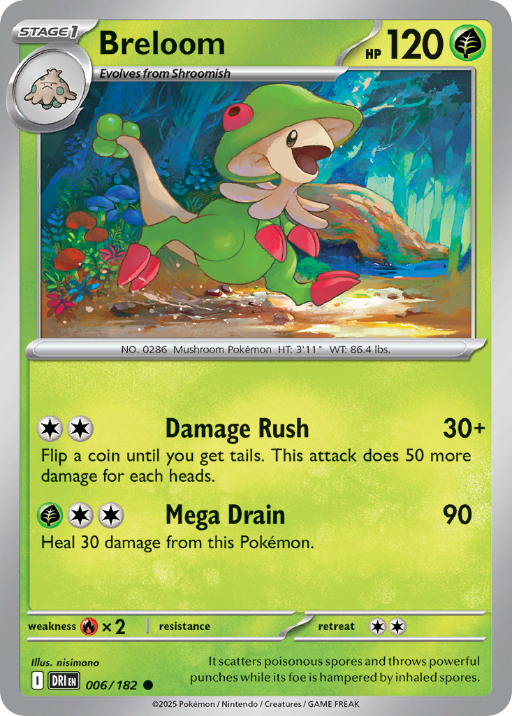 Breloom - 006/182 - Destined Rivals