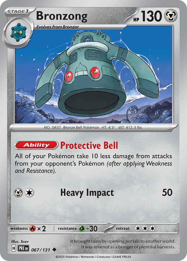 Bronzong - 067/131 - Prismatic Evolutions