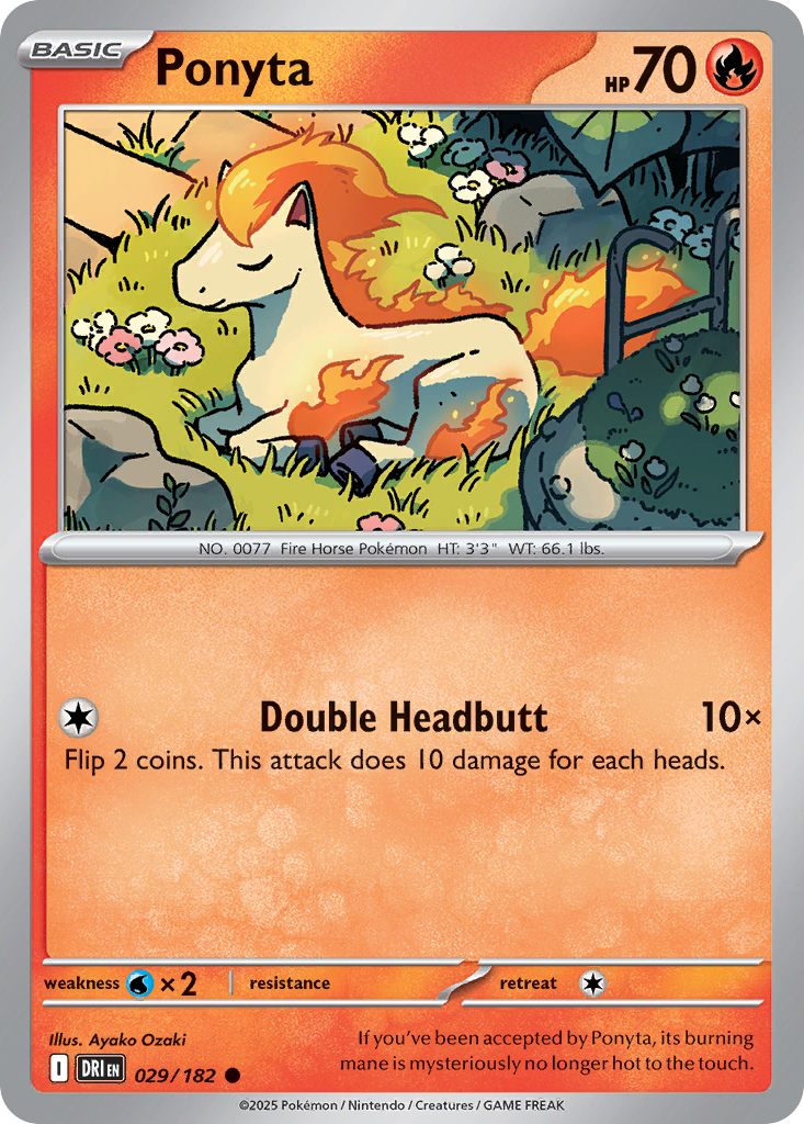 Ponyta - 029/182 - Destined Rivals