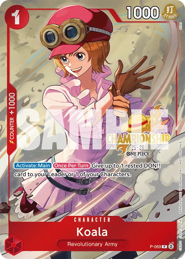Koala - P-069 - Promo (Championship Stamp) - Promos