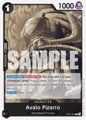 Avalo Pizarro - ST27-001 - Common - BLACK Marshall.D.Teach