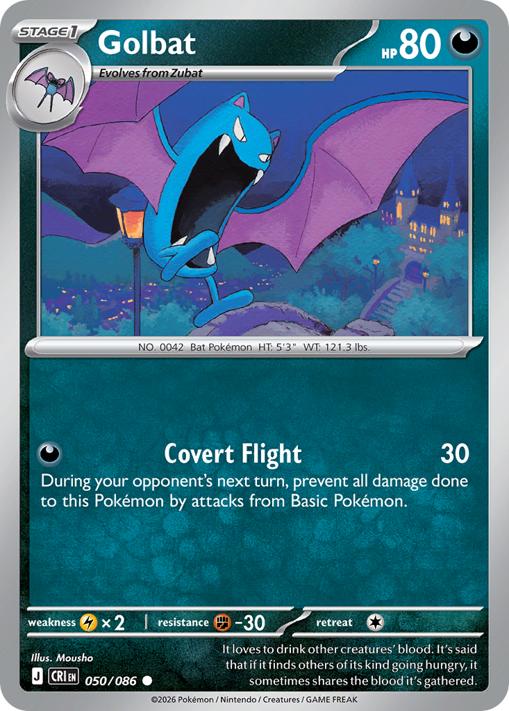 Golbat - 50/86 - Chaos Rising