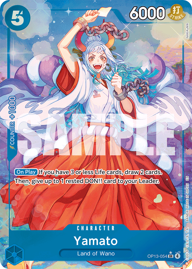 Yamato - OP13-054 - Super Rare (Alternate Art) - Carrying On His Will