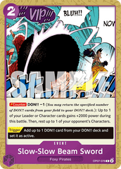 Noro Noro Beam Sword - OP07-076 - Common - 500 Years In The Future