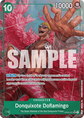 Donquixote Doflamingo - OP04-031 - Super Rare (Premium Alt Art) - Kingdoms of Intrigue