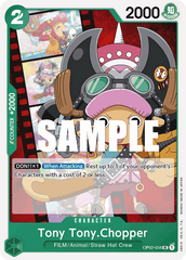 Tony Tony.Chopper - OP02-034 - Uncommon - Paramount War