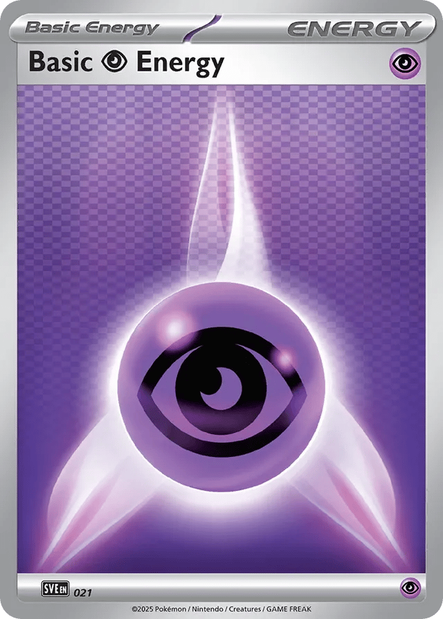 Basic Psychic Energy - 021 - Scarlet & Violet Energies