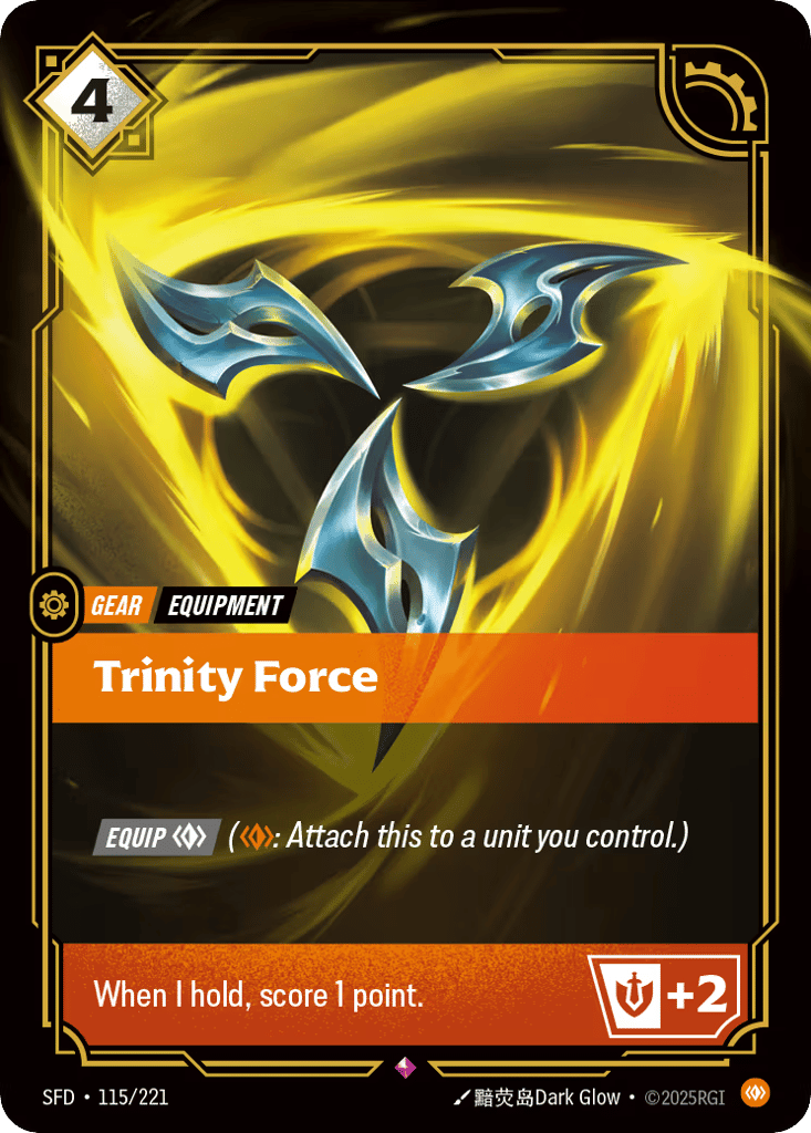 Trinity Force - 115/221 - Rare - Spiritforged
