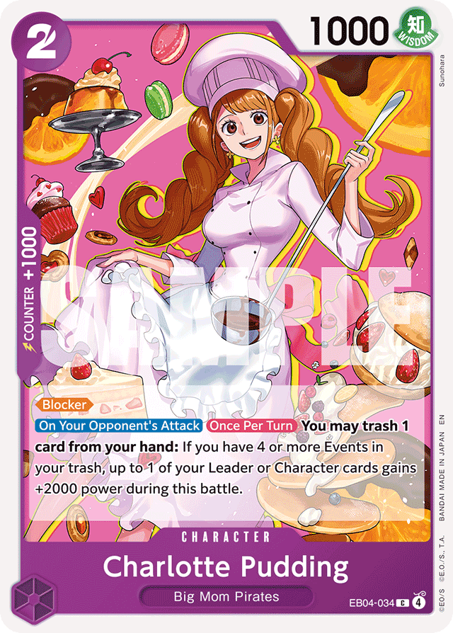 Charlotte Pudding - EB04-034 - Common - Egghead Crisis