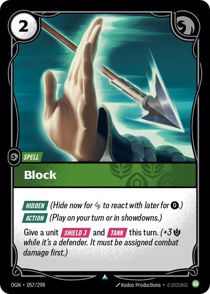 Block - 057/298 - Uncommon - Origins