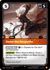 Dame The Despoiler - 079/166 - Uncommon - Vendetta