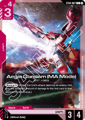 Aegis Gundam (MA Mode) - ST04-007 - Common - SEED Strike