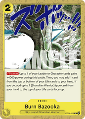 Burn Bazooka - OP08-116 - Common - Two Legends