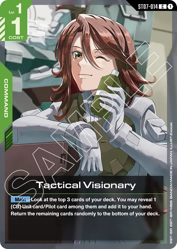 Tactical Visionary - ST07-014 - Common - Celestial Drive