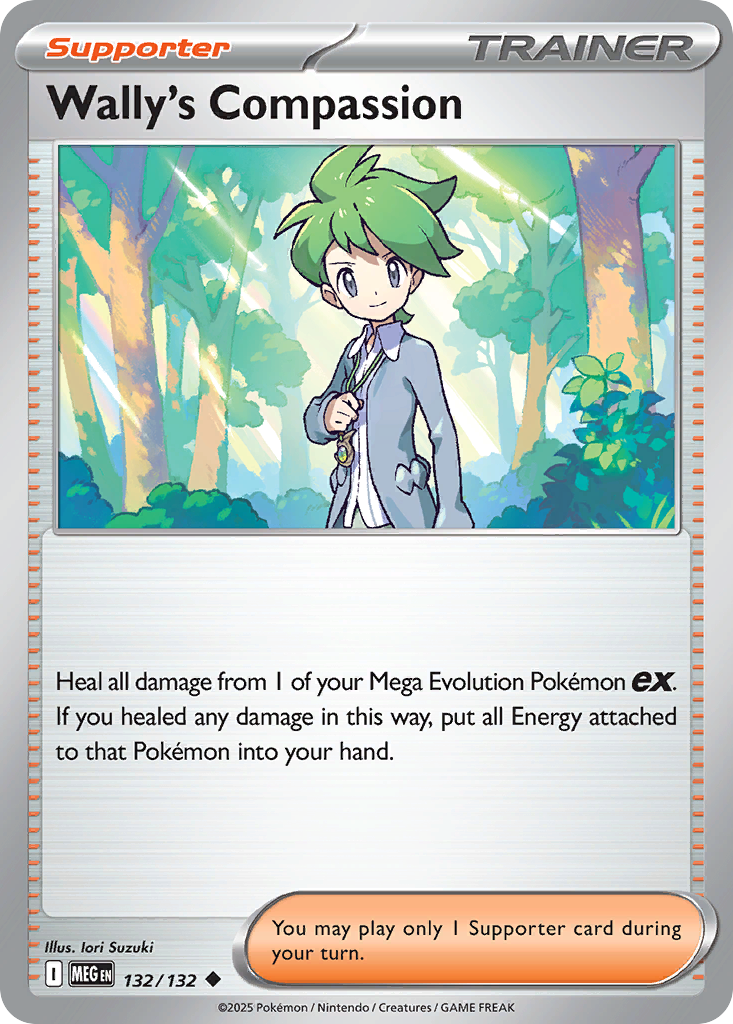 Wally's Compassion - 132/132 - Mega Evolution